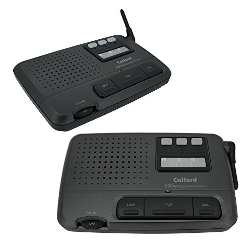 4897042249124 - DIGITAL 3-CHANNEL FM WIRELESS INTERCOM SYSTEM FOR HOME AND OFFICE, 2-STATION