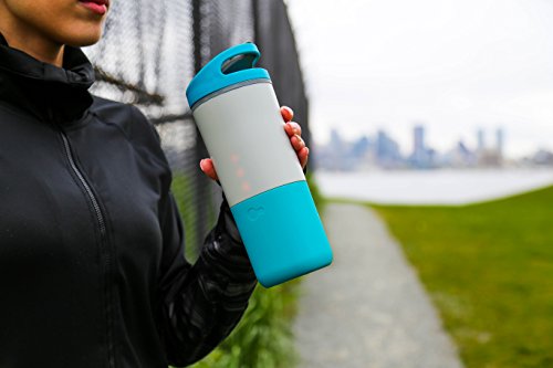 4897070281202 - LIMITED EDITION SMART CUP 2 TRACKS WATER & COFFEE INTAKE - FUSION. CONNECT YOUR PHONE OR USE ON ITS OWN. INSULATED, BPA-FREE AND TOUGH PLASTIC HOLDS 16OZ OF LIQUID TO KEEP YOU HYDRATED.