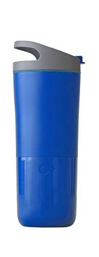 4897070281257 - ALL NEW SMART CUP 2 TRACKS WATER & COFFEE INTAKE BY OZMO - OCEAN BLUE. CONNECT YOUR SMARTPHONE OR USE ON ITS OWN. INSULATED,BPA-FREE AND TOUGH PLASTIC HOLDS 16OZ OF LIQUID TO KEEP YOU HYDRATED.