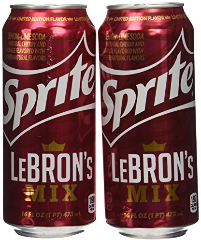 0049000066593 - SPRITE LEBRON'S MIX, LIMITED EDITION, 16 OZ. CAN, PACK OF 2