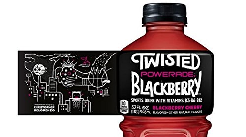 0049000068276 - POWERADE TWISTED BLACKBERRY CHERRY 32 OUNCE SPORTS DRINK