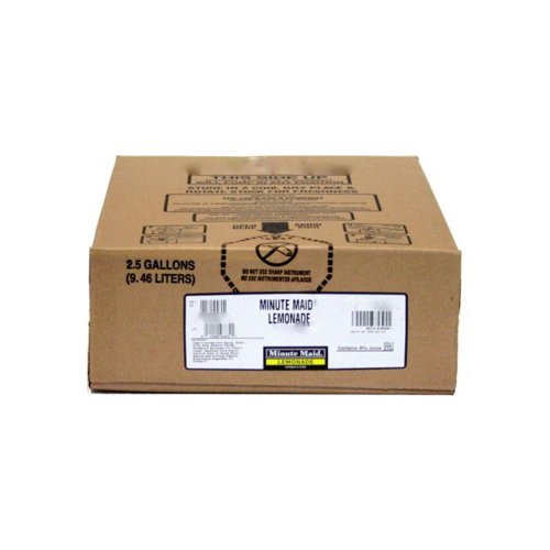 0049000988321 - MINUTE MAID LEMONADE SYRUP 2.5 GALLON BAG IN BOX BIB