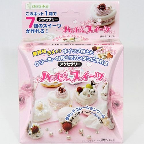 4900181613982 - DIY CLAY PINK CAKES CHARM MAKING KIT JAPAN