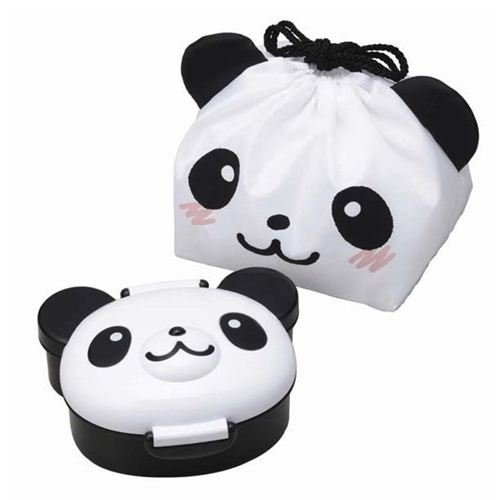 4900181838576 - PANDA BEAR BENTO BOX LUNCH BOX WITH LUNCH BAG FROM JAPAN