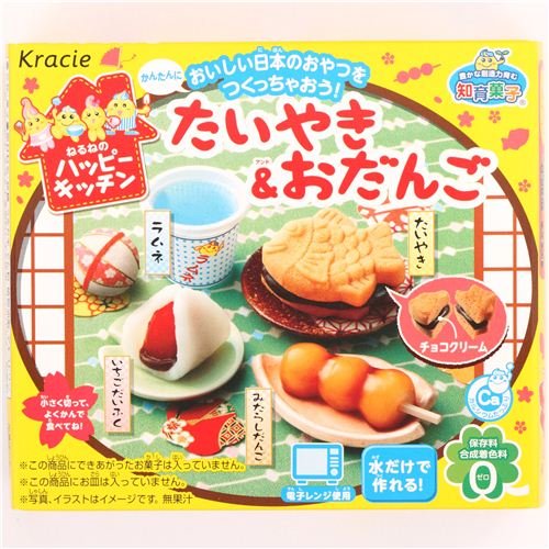 4900591991540 - HAPPY KITCHEN MINI TAIYAKI CAKE ODANGO KRACIE POPIN' COOKIN' DIY CANDY