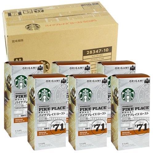 4901111283473 - (BOX BUYING) STARBUCKS STARBUCKS (R) 6 BOXES (9.8GX5 BAGS X6) PERSONAL DRIP COFFEE PIKE PLACE ROAST