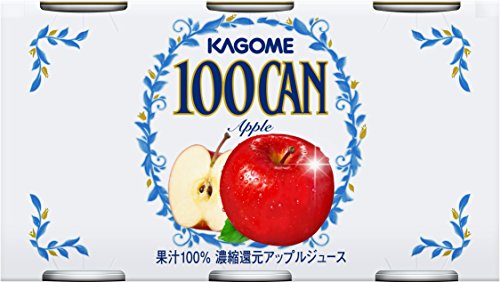 4901306083505 - KAGOME 100CAN APPLE (160GX6 CANS) X5 PACK