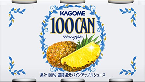 4901306083901 - KAGOME 100CAN PINEAPPLE (160GX6 CANS) X5 PACK