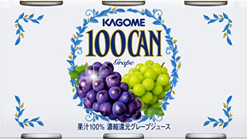 4901306092897 - KAGOME 100CAN GRAPE (160GX6 CANS) X5 PACK