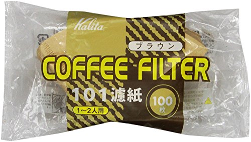 4901369111078 - BROWN ENTERED 100 PIECES OF CARITA COFFEE FILTER 101 FILTER PAPER