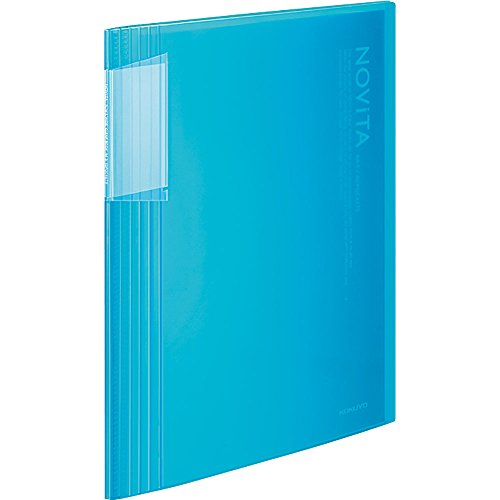 4901480258478 - KOKUYO CLEAR BOOK NOBITA FIXED LIGHT BLUE A4-S 40 POCKET LA-N40LB (JAPAN IMPORT)