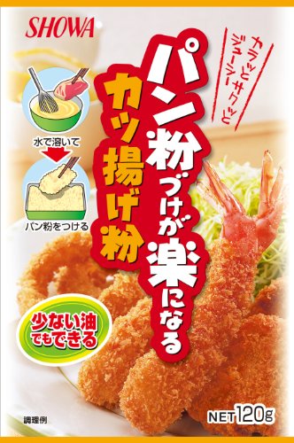 4901760430242 - CUTLET FRIED FLOUR SHOWA BREADING BECOMES EASIER 120GX6 PIECES