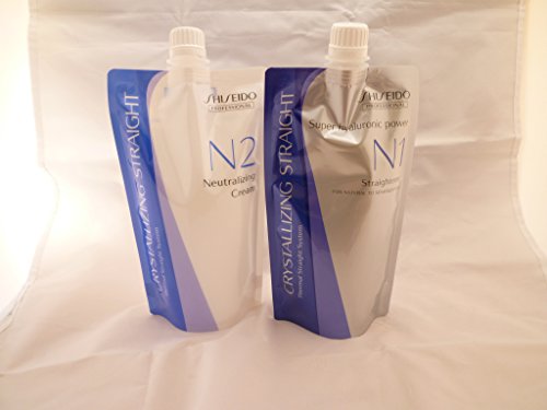 4901872667017 - NEW SHISEIDO PROFESSIONAL CRYSTALLIZING STRAIGHT FOR FINE OR TINTED HAIR N1+N2