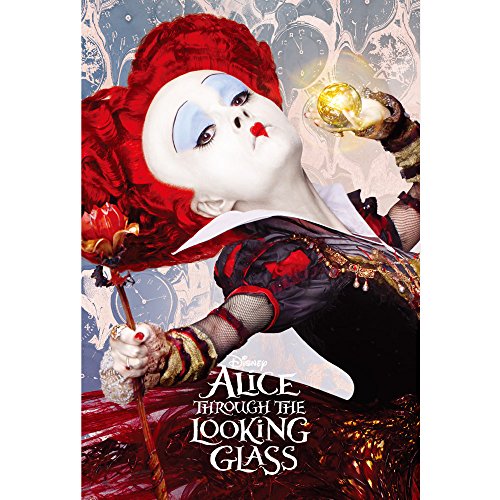 4902041737258 - DISNEY ALICE THROUGH THE LOOKING GLASS THE RED QUEEN 3D LENTICULAR CARD / POSTCARD