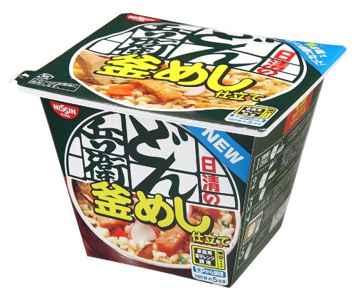 4902105096444 - NISSIN DONBEI KAMAMESHI, INSTANT JAPANESE FLAVORED RICE, 3.5OZ X 6 CUPS(FOR 6 SERVINGS)