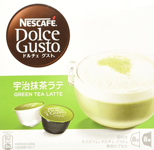 4902201404938 - NESTLE COFFEE CAPSULES FOR NESCAFE DOLCE GUSTO - UJI MATCHA GREEN TEA LATTE TASTE (JAPAN IMPORT)
