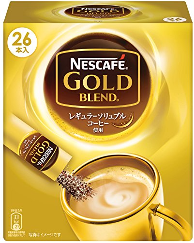 4902201415699 - NESCAFE GOLD BLEND COFFEE STICK 26PX3 BOXES