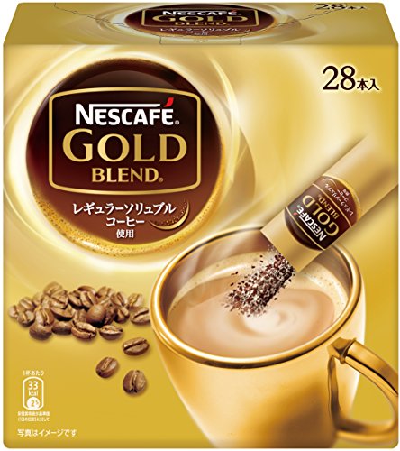 4902201419499 - NESCAFE GOLD BLEND COFFEE STICK 28PX3 BOXES