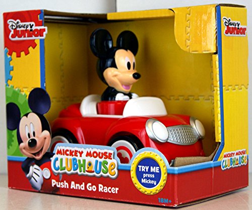 0049022789289 - DISNEYS MICKEY MOUSE MOUSE PUSH AND GO RACER CAR