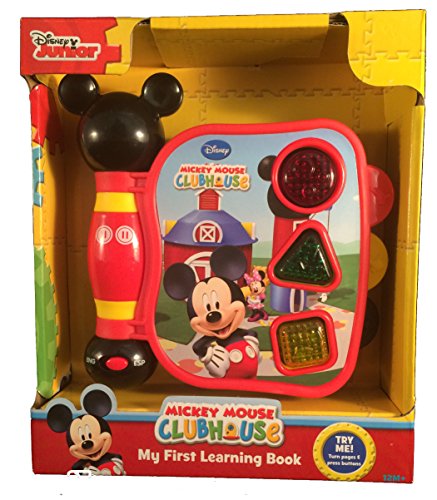 0049022855939 - DISNEY MICKEY MOUSE CLUBHOUSE FIRST LEARNING BOOK, SHAPES AND SOUNDS
