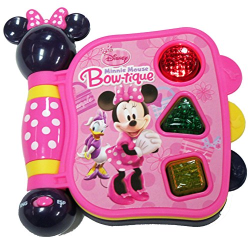 0049022855946 - DISNEY MINNIE MOUSE BOW-TIQUE MY FIRST LEARNING BOOK WITH LIGHTS AND SOUNDS