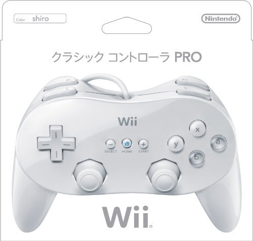 4902370517828 - WII CLASSIC CONTROLLER PRO - WHITE (JAPANESE VERSION)