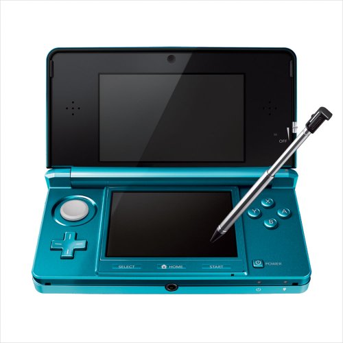 4902370518764 - NINTENDO 3DS CONSOLE - AQUA BLUE (JAPANESE IMPORTED VERSION - ONLY PLAYS JAPANESE VERSION GAMES)