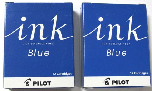4902505140631 - PILOT FOUNTAIN PEN CARTRIDGE INK BLUE IRF-12S-L
