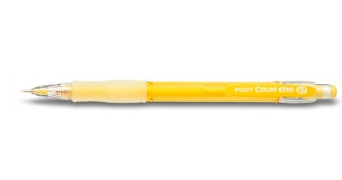 4902505208140 - PILOT COLOR ENO MECHANICAL PENCIL - 0.7 MM - YELLOW BODY - YELLOW LEAD