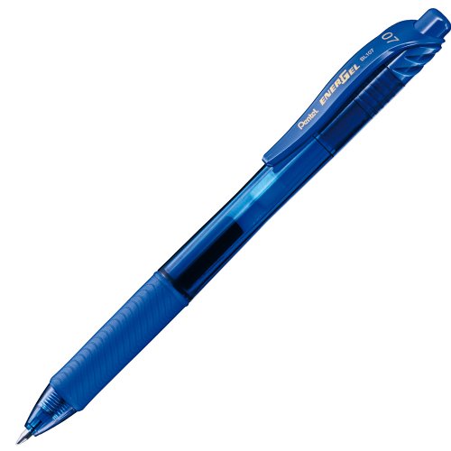 4902506277831 - PENTEL KNOCK GEL BALLPOINT PEN ENERGEL X, 0.7MM REGULAR TRIAGLE TIP, BLUE INK (BL107-C)