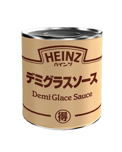 4902521300255 - HEINZ ROUND OBTAINED DEMI-GLACE SAUCE 820GX6 CANS