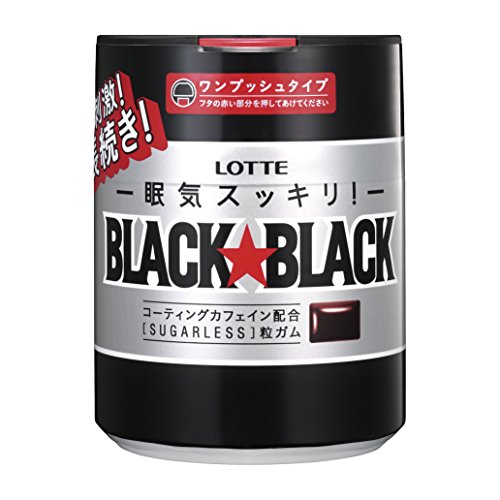 4903333106530 - LOTTE BLACK BLACK GRAIN ONE PUSH BOTTLE 140G