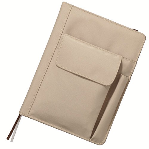 4903419330200 - LIHITLAB SMART FIT MULTIFUNCTION COVER NOTEBOOK A5 BEIGE