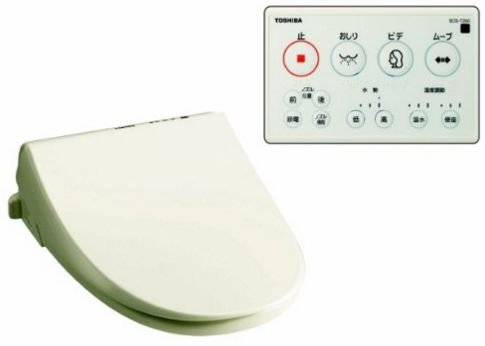 4904550922156 - SCS-T260 PASTEL WASH WITH CLEAN WARM WATER CLEANING TOILET SEAT REMOTE CONTROL IVORY TOSHIBA (JAPAN IMPORT)