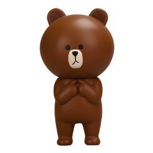 4904790998379 - LINE CHARACTER SOFT VINYL COLLECTION BROWN (JAPAN IMPORT)