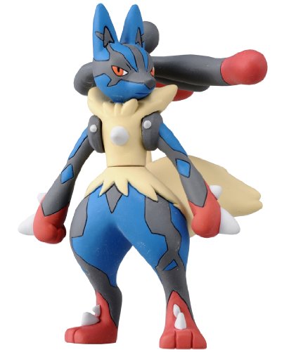 4904810492917 - TAKARATOMY OFFICIAL POKEMON X AND Y SP 10 2.5 MEGA LUCARIO ACTION FIGURE