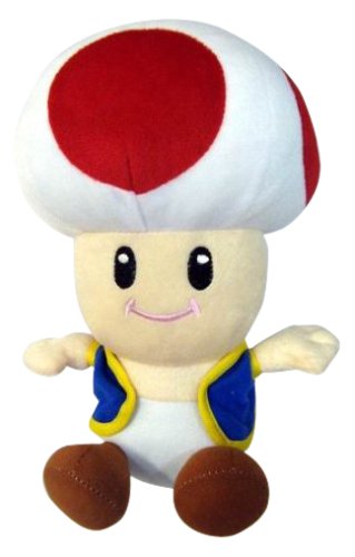 4905330810540 - OFFICIAL NINTENDO MARIO PARTY PLUSH TOY - 6 TOAD (JAPANESE IMPORT)