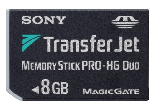 4905524612257 - SONY TRANSFERJET MEMORY STICK WITH 8GB MS-JX8G