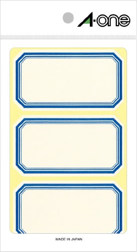 4906186050081 - 18 SHEET 3 SURFACE-ONE (A-ONE) SELF-ANGLE LARGE BLUE PAPER (54 PIECES) 05 008 (JAPAN IMPORT)