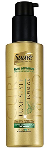 0490630003982 - SUAVE PROFESSIONALS GEL SERUM, LUXE STYLING INFUSION SOFT & DEFINED CURLS 4.75 OZ