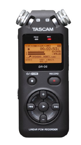 4907034124527 - TASCAM DR-05 PORTABLE DIGITAL RECORDER (VERSION 2)