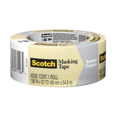 4913173128043 - SCOTCH 1.88 IN. X 60.1 YDS. PAINTING PRODUCTION MASKING TAPE (24-PACK)