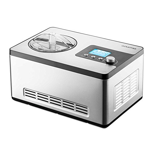 4913173146689 - 22 QT. LCD DIGITAL DISPLAY ALL-IN-ONE COMPRESSOR ICE CREAM MACHINE IN STAINLESS STEEL