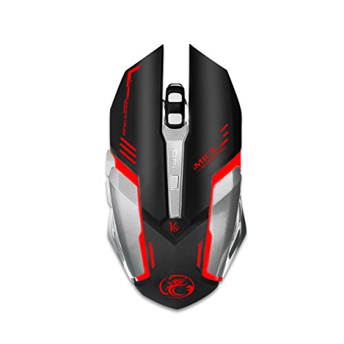 4913263152316 - APEDRA V8 HIGH-END GAMING MOUSE ERGONOMIC DESIGN PROGRAMMABLE LIGHT MOUSE USB MOUSE WITH MULTICOLOR LED LIGHTS CUSTOMIZABLE 4-SPEED DPI NOTEBOOK PC MAC PC GAMES