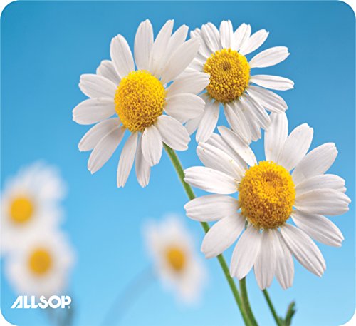 4913603116558 - ALLSOP NATURE'S SMART MOUSE PAD 60 % RECYCLED CONTENT, DAISY