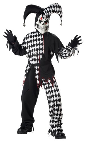 0492412089719 - CALIFORNIA COSTUMES TOYS EVIL JESTER, X-LARGE