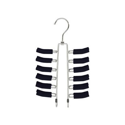 0049412669504 - FRICTION TIE RACK AND SCARF HANGER - NON-SLIP