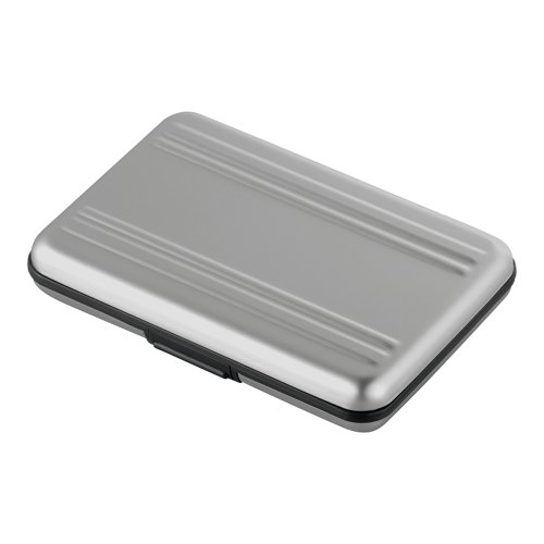 4950190179870 - BUFFALO (SD × 8, MICROSD × 8) 16 PIECES OF STORING MEMORY CARD CASE SILVER