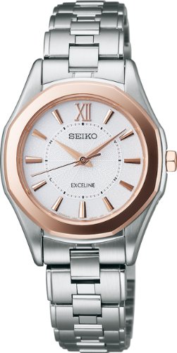 4954628421876 - SEIKO DOLCE & EXCELINE SUPER CLEAR COATING SAPPHIRE GLASS SOLAR RADIO CLOCK SWDT040 LADIES WATCH JAPAN IMPORT