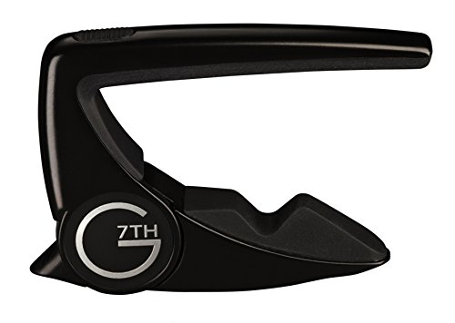 4959112127272 - G7TH SLIM & LIGHTWEIGHT CAPO PERFORMANCE 2 CAPO ACOUSTIC GUITAR (6-STRING) FOR BLACK